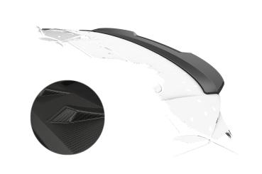 CSR Heckspoiler | Heckflügel mit ABE für Kia Optima (JF) Sportswagon HF750-M Carbon Look matt strukturiert (keine Lackierung erforderlich)