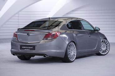 CSR Heckspoiler | Heckflügel mit ABE für Opel Insignia A 5-türer HF755-S Strukturiert schwarz matt (keine Lackierung erforderlich)
