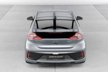 CSR Heckspoiler | Heckflügel mit ABE für Hyundai Ioniq HF756-M Carbon Look matt strukturiert (keine Lackierung erforderlich)