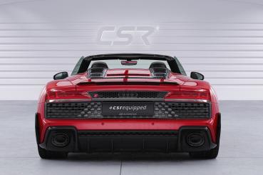 CSR Heckspoiler | Heckflügel mit ABE für Audi R8 (4S) Spyder HF760-S schwarz matt strukturiert (keine Lackierung erforderlich)