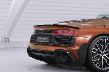 CSR Heckspoiler | Heckflügel mit ABE für Audi R8 (4S) Spyder HF761-G Glossy schwarz Hochglanz (keine Lackierung erforderlich)