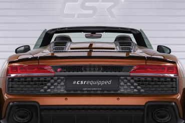 CSR Heckspoiler | Heckflügel mit ABE für Audi R8 (4S) Spyder HF761-G Glossy schwarz Hochglanz (keine Lackierung erforderlich)