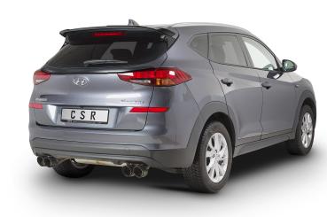 CSR Heckspoiler | Heckflügel mit ABE für Hyundai Tucson (TL) HF762-S schwarz matt strukturiert (keine Lackierung erforderlich)