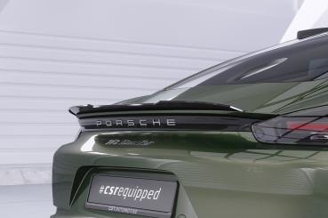 CSR Heckspoiler | Heckflügel mit ABE für Porsche 718 Cayman (Typ 982) HF763-L Lackierung erforderlich (schwarz matt)