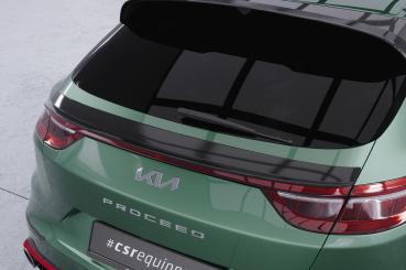 CSR Heckspoiler | Heckflügel mit ABE für Kia Pro Ceed (CD) HF771-S Strukturiert schwarz matt (keine Lackierung erforderlich)