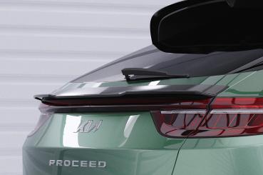 CSR Heckspoiler | Heckflügel mit ABE für Kia Pro Ceed (CD) HF771-S Strukturiert schwarz matt (keine Lackierung erforderlich)