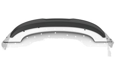 CSR Heckspoiler | Heckflügel mit ABE für Renault Megane II RS HF781-M Carbon Look matt strukturiert (keine Lackierung erforderlich)