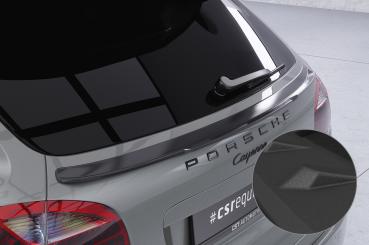 CSR Heckspoiler | Heckflügel mit ABE für Porsche Cayenne Typ 92A HF782-S schwarz matt strukturiert (keine Lackierung erforderlich)