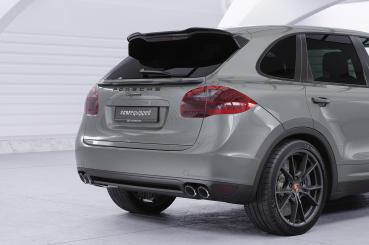 CSR Heckspoiler | Heckflügel mit ABE für Porsche Cayenne Typ 92A HF782-L schwarz matt (Lackierung erforderlich)