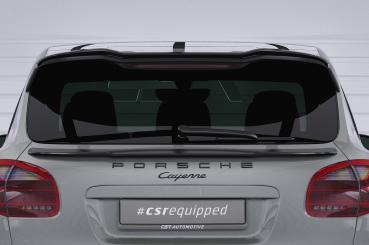 CSR Heckspoiler | Heckflügel mit ABE für Porsche Cayenne Typ 92A HF782-L schwarz matt (Lackierung erforderlich)