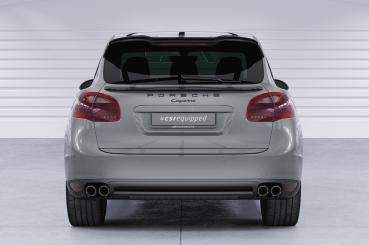 CSR Heckspoiler | Heckflügel mit ABE für Porsche Cayenne Typ 92A HF782-L schwarz matt (Lackierung erforderlich)