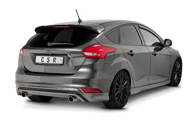 CSR Heckspoiler | Heckflügel mit ABE für Ford Focus MK3 ST-Line HF787-M Carbon Look matt strukturiert (keine Lackierung erforderlich)