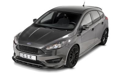 CSR Heckspoiler | Heckflügel mit ABE für Ford Focus MK3 ST-Line HF787-M Carbon Look matt strukturiert (keine Lackierung erforderlich)