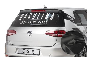CSR Heckspoiler | Heckflügel mit ABE für VW Golf 7 Basis HF794-G Glossy schwarz glänzend (keine Lackierung erforderlich)