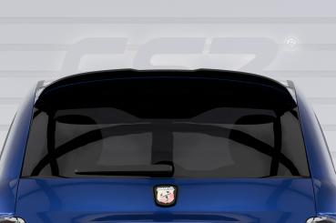 CSR Heckspoiler | Heckflügel mit ABE für Fiat 500 Abarth 595 HF800-S schwarz matt strukturiert (keine Lackierung erforderlich)