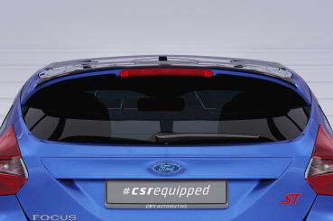 CSR Heckspoiler | Heckflügel mit ABE für Ford Focus MK3 ST HF801-S Strukturiert schwarz matt (keine Lackierung erforderlich)