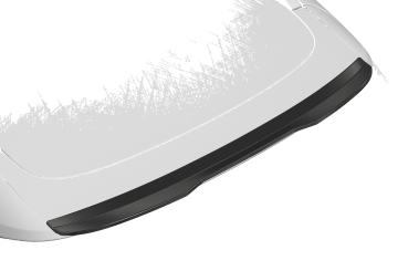 CSR Heckspoiler | Heckflügel mit ABE für KIA Ceed (JD) SW HF804-S Strukturiert schwarz matt (keine Lackierung erforderlich)