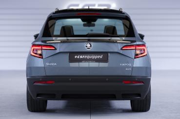 CSR Heckspoiler | Heckflügel mit ABE für Skoda Karoq HF805-L schwarz matt (Lackierung erforderlich)
