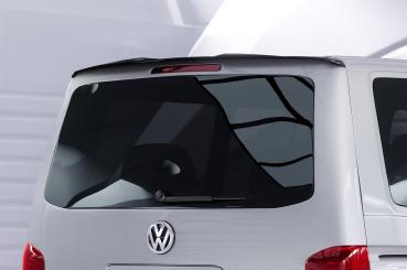 CSR Heckspoiler | Heckflügel mit ABE für VW T5 Bus HF808-L Lackierung erforderlich (schwarz matt)
