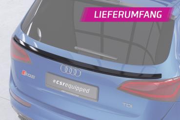 CSR Heckspoiler | Heckflügel mit ABE für Audi Q5/SQ5 (Typ 8R) HF810-S schwarz matt strukturiert (keine Lackierung erforderlich)