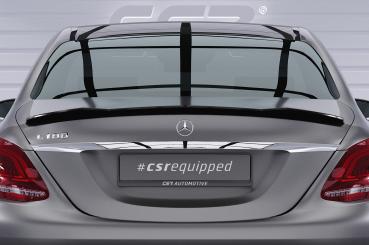 CSR Heckspoiler | Heckflügel mit ABE für Mercedes-Benz C-Klasse W205 HF813-L schwarz matt (Lackierung erforderlich)