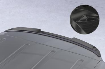 CSR Heckspoiler | Heckflügel mit ABE für VW Caddy 4 (Typ SA) HF814-C Carbon Look Hochglanz (keine Lackierung erforderlich)