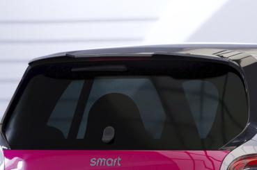 CSR Heckspoiler | Heckflügel mit ABE für Smart fortwo (453) HF815-L schwarz matt (Lackierung erforderlich)