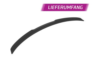 CSR Heckspoiler | Heckflügel mit ABE für Smart fortwo (453) HF815-L schwarz matt (Lackierung erforderlich)