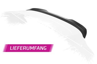 CSR Heckspoiler | Heckflügel mit ABE für Ford Fiesta MK8 HF822-S Strukturiert schwarz matt (keine Lackierung erforderlich)