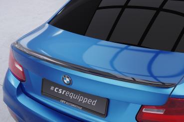 CSR Heckspoiler | Heckflügel mit ABE für BMW 2er (F22/F23) Coupe und Cabrio HF825-L schwarz matt (Lackierung erforderlich)