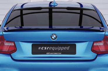 CSR Heckspoiler | Heckflügel mit ABE für BMW 2er (F22/F23) Coupe und Cabrio HF825-L schwarz matt (Lackierung erforderlich)