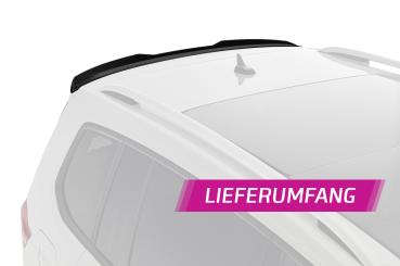 CSR Heckspoiler | Heckflügel mit ABE für VW Touran 2 (Typ 5T) HF833-L schwarz matt (Lackierung erforderlich)