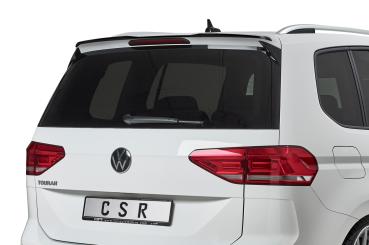 CSR Heckspoiler | Heckflügel mit ABE für VW Touran 2 (Typ 5T) HF833-L schwarz matt (Lackierung erforderlich)
