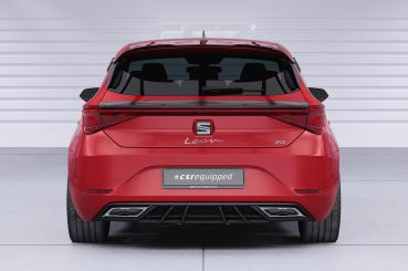 CSR Heckspoiler | Heckflügel mit ABE für Seat Leon 4 (Typ KL) HF835-G Glossy schwarz Hochglanz (keine Lackierung erforderlich)