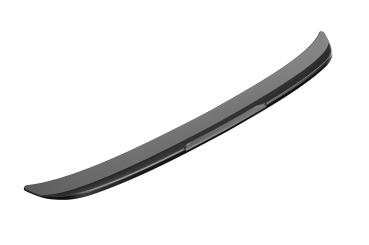 CSR Heckspoiler | Heckflügel mit ABE für Skoda Kamiq HF838-L schwarz matt (Lackierung erforderlich)