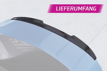 CSR Heckspoiler | Heckflügel mit ABE für Audi A4 B9 (Typ 8W) Limousine HF840-G Glossy schwarz glänzend (keine Lackierung erforderlich)