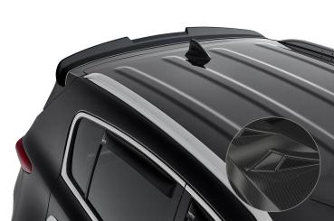 CSR Heckspoiler | Heckflügel mit ABE für Kia Sportage QL/QLE HF842-C Carbon Look glänzend (keine Lackierung erforderlich)