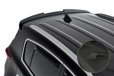 CSR Heckspoiler | Heckflügel mit ABE für Kia Sportage QL/QLE HF842-M Carbon Look matt strukturiert (keine Lackierung erforderlich)