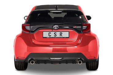 CSR Heckspoiler | Heckflügel mit ABE für Toyota GR Yaris (Typ XP21) HF845-G Glossy schwarz Hochglanz (keine Lackierung erforderlich)