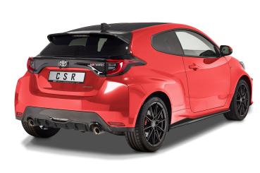 CSR Heckspoiler | Heckflügel mit ABE für Toyota GR Yaris (Typ XP21) HF845-G Glossy schwarz Hochglanz (keine Lackierung erforderlich)