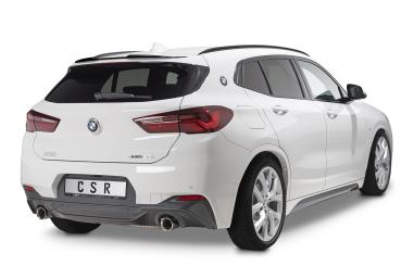 CSR Heckspoiler | Heckflügel mit ABE für BMW X2 F39 HF847-L schwarz matt (Lackierung erforderlich)