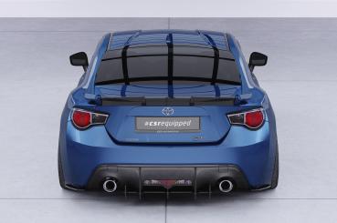 CSR Heckspoiler | Heckflügel mit ABE für Toyota GT86 HF848-G Glossy schwarz Hochglanz (keine Lackierung erforderlich)