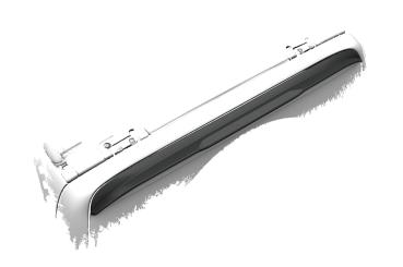 CSR Heckspoiler | Heckflügel mit ABE für Mercedes-Benz V-Klasse (447) HF849-C Carbon Look Hochglanz (keine Lackierung erforderlich)