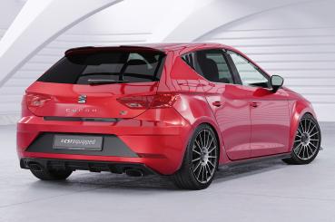 CSR Heckspoiler | Heckflügel mit ABE für Seat Leon 3 (Typ 5F) Cupra HF851-L Lackierung erforderlich (schwarz matt)