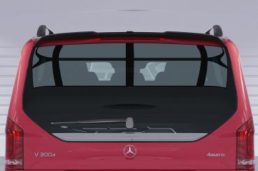 CSR Heckspoiler | Heckflügel mit ABE für Mercedes-Benz V-Klasse 447 AMG-Line HF852-L schwarz matt (Lackierung erforderlich)
