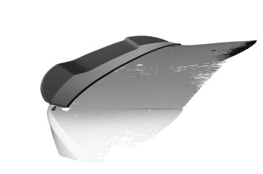 CSR Heckspoiler | Heckflügel mit ABE für Volvo V40 HF857-K Kupfer matt (keine Lackierung erforderlich)