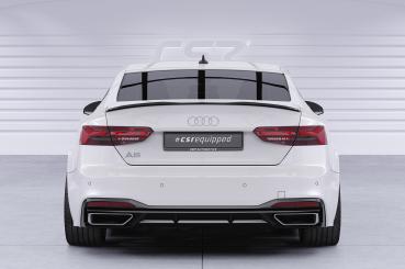 CSR Heckspoiler | Heckflügel mit ABE für Audi A5 (F5) Sportback HF859-L schwarz matt (Lackierung erforderlich)