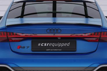 CSR Heckspoiler | Heckflügel mit ABE für Audi A7/S7/RS7 (C8) Sportback HF860-G Glossy schwarz glänzend (keine Lackierung erforderlich)