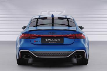 CSR Heckspoiler | Heckflügel mit ABE für Audi A7/S7/RS7 (C8) Sportback HF860-G Glossy schwarz glänzend (keine Lackierung erforderlich)