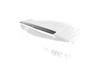 CSR Heckspoiler | Heckflügel mit ABE für Audi A7/S7/RS7 (C8) Sportback HF860-G Glossy schwarz glänzend (keine Lackierung erforderlich)